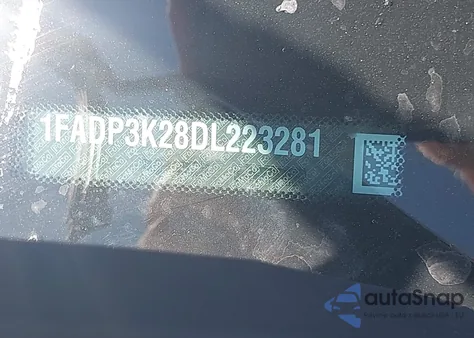 2013 Ford Focus Se из США, поврежденный, VIN 1FADP3K28DL223281